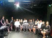 "Scenes and Songs from 'Fannie Lou'" NYC cast and crew